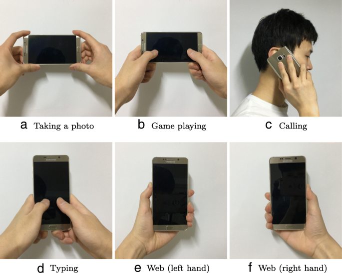 SmartGrip: grip sensing system for commodity mobile devices through sound  signals | Personal and Ubiquitous Computing