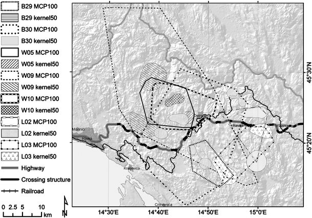 The permeability of highway in Gorski kotar (Croatia) for large mammals |  European Journal of Wildlife Research
