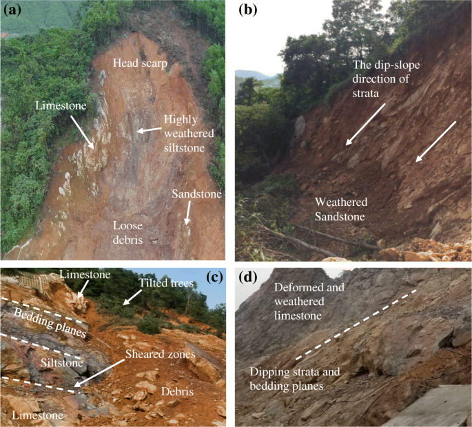 Deep-seated rainfall-induced landslides on a new expressway: a case study  in Vietnam | Landslides