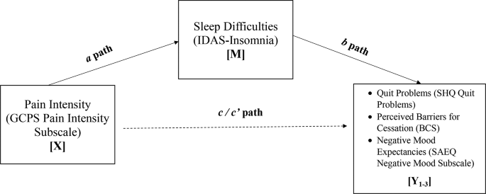 The role of sleep difficulties in the relation between pain and smoking  cessation processes | Journal of Behavioral Medicine