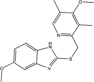 PDF) PHOTOCHEMICAL DEGRADATION OF OMEPRAZOLE. IDENTIFICATION OF  INTERMEDIATE COMPOUNDS AND MECHANISMS