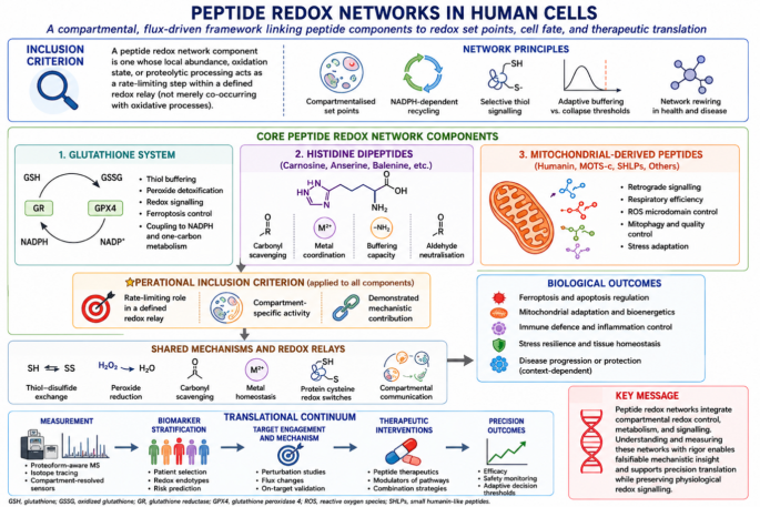 Peptide Redox Networks in Human Cells | International Journal of Peptide Research and Therapeutics