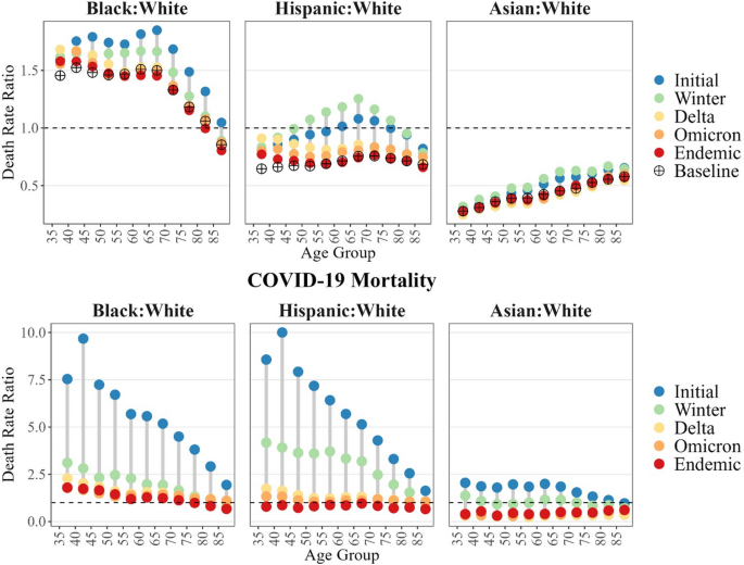 Monthly excess mortality across counties in the United States during the  COVID-19 pandemic, March 2020 to February 2022