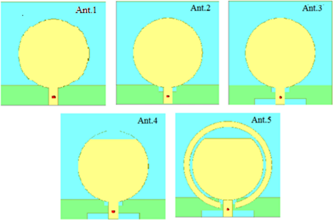 SciELO - Brasil - An improved UWB Patch Antenna Design using