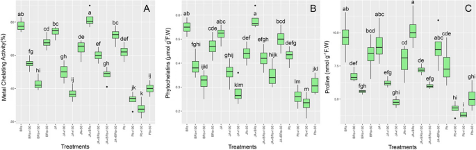 Exogenous application of jasmonates and brassinosteroids alleviates lead  toxicity in bamboo by altering biochemical and physiological attributes