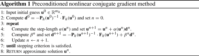 7: An example of steepest descent optimization steps.