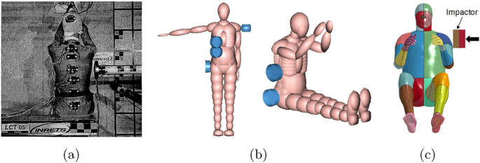 Numerical Approaches to Pedestrian Impact Simulation with Human Body Models:  A Review