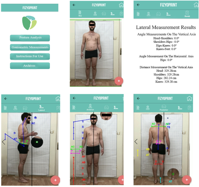 Measure posture — SPP was measured on four positions (supine position