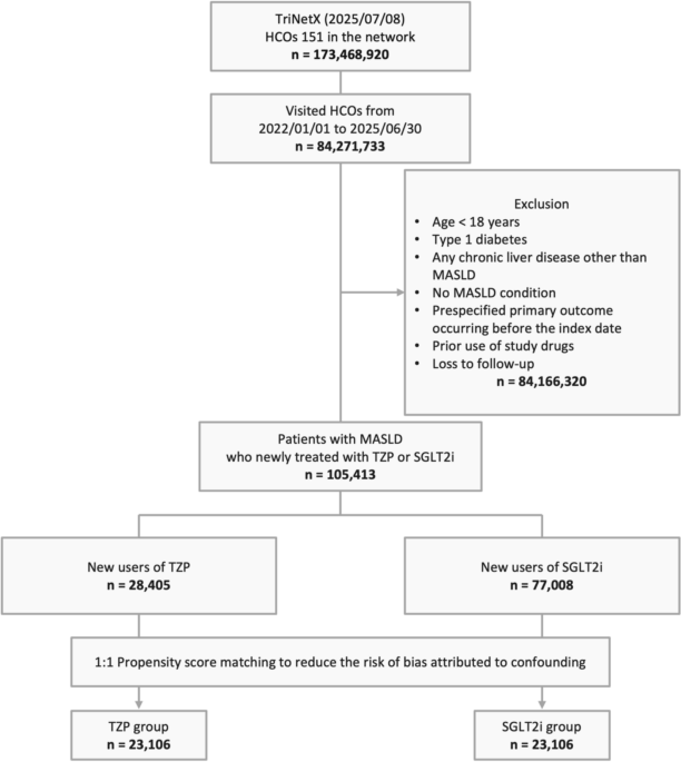 is tirzepatide a sglt2 inhibitor Tirzepatide versus SGLT2 inhibitors for MASLD: a multi-institutional  propensity score-matched cohort study | Hepatology International