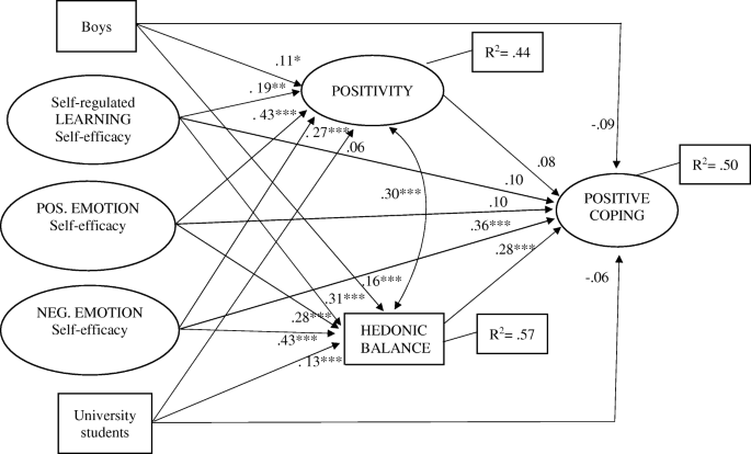 How gender influences the effect of age on self‐efficacy and