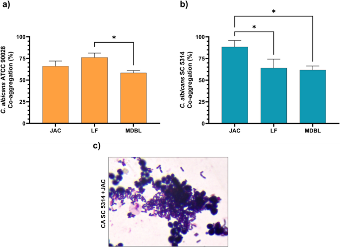 Anti-Candida albicans and anti-virulence activities of vaginal Lactobacillus strains from asymptomatic women: phenotypic characterization and prediction of antimicrobial peptide gene clusters - Folia Microbiologica