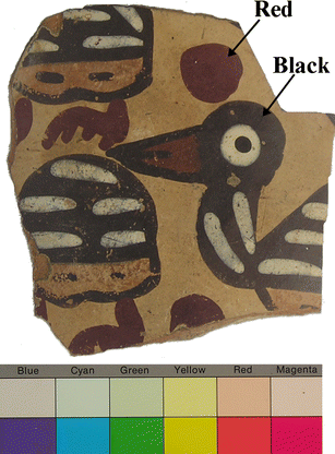 Iron isotope analysis of red and black pigments on pottery in Nasca, Peru