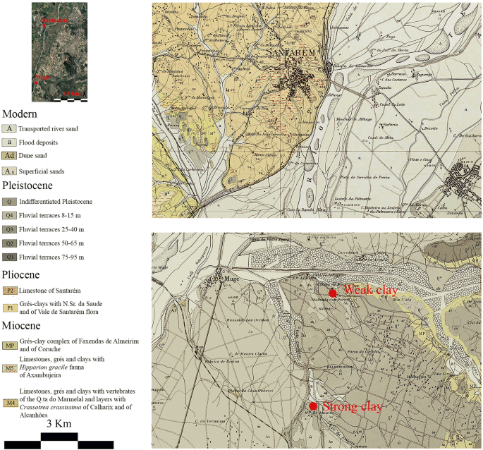 Top left: localization map of Potter Peninsula in the maritime