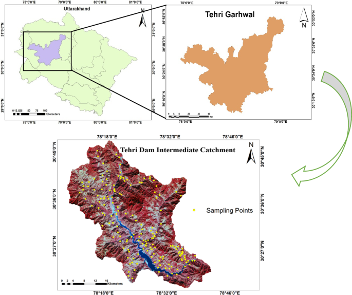 Spatial Prediction of Soil Organic Carbon Stock Using Machine Learning in a Himalayan Watershed - Journal of the Indian Society of Remote Sensing