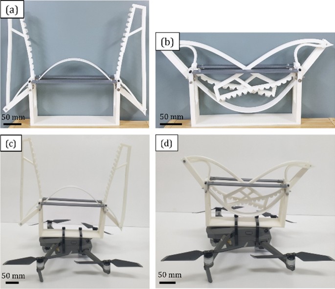 This drone can hang onto objects with a mechanical gripper