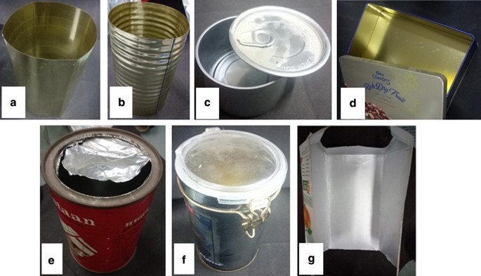 Review on metal packaging: materials, forms, food applications