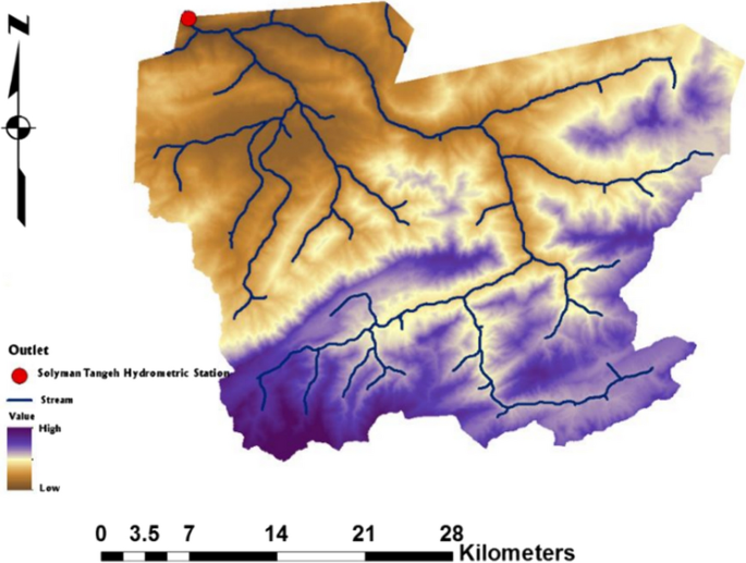 Hydrometric stations in arid zones