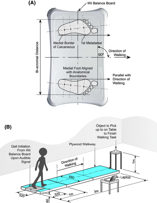 Reliability and feasibility of gait initiation centre-of-pressure  excursions using a Wii® Balance Board in older adults at risk of falling |  Aging Clinical and Experimental Research