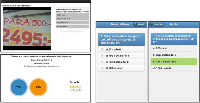 Tela de pergunta do OA quiz  Download Scientific Diagram