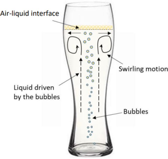 Nucleated beer glass comparison 
