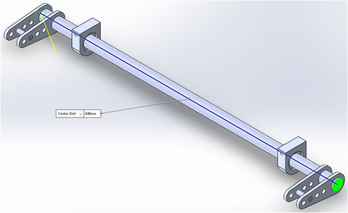 Schematic presentation of an anti-roll bar in action [1].