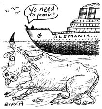 Germany rues 'complacency' over bse testing strategy