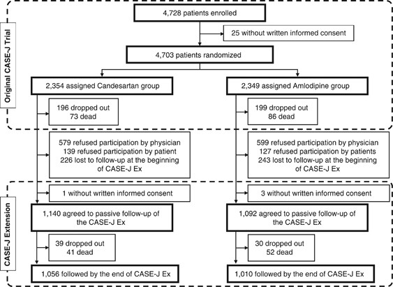 Long Term Effects Of Candesartan And Amlodipine On Cardiovascular