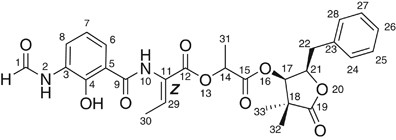 Opantimycin a, a new metabolite isolated from streptomyces sp. Rk88-1355