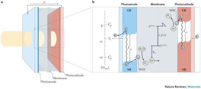 Semiconducting materials for photoelectrochemical energy conversion