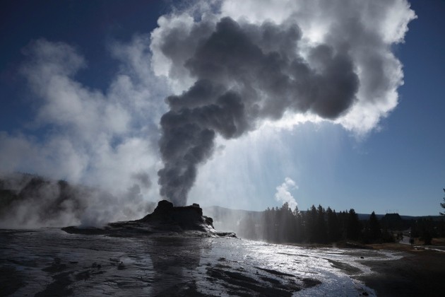 Large magma reservoir gets bigger