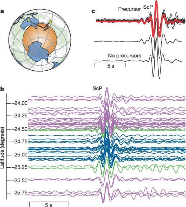 Seismological Constraints On A Possible Plume Root At The Core Mantle Boundary Nature