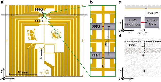 Strong atom–field coupling for bose–einstein condensates in an optical cavity on a chip