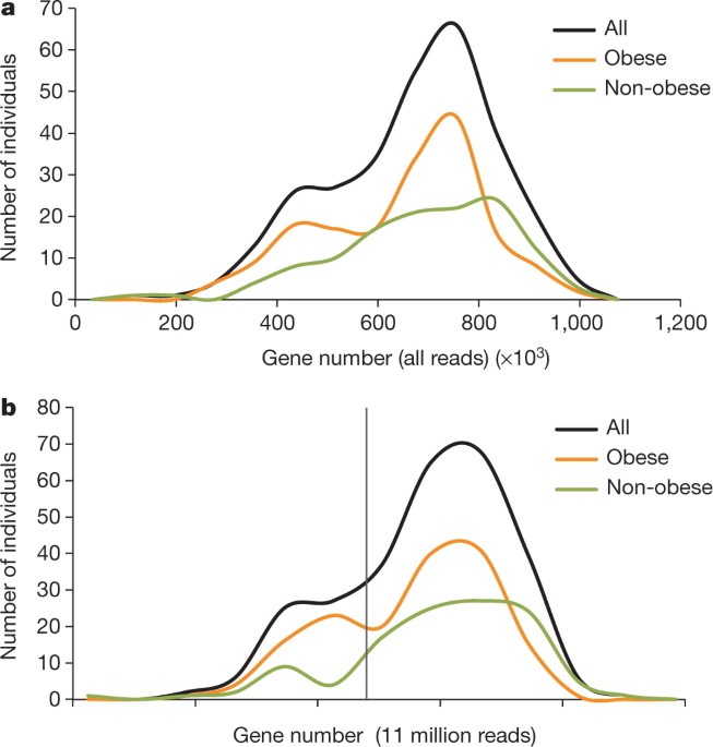 Richness of human gut microbiome correlates with metabolic markers | Nature