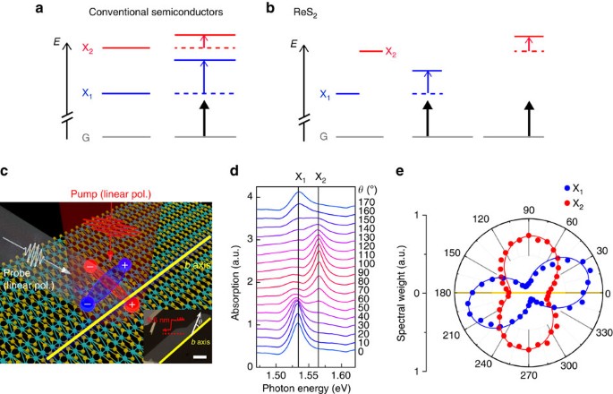 Selectively tunable optical stark effect of anisotropic excitons in atomically thin res2