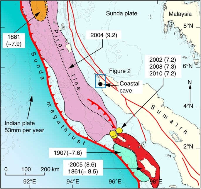 Highly Variable Recurrence Of Tsunamis In The 7 400 Years Before