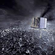 Comet reveals crumbly guts | Nature