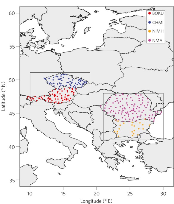 Observational evidence for soil-moisture impact on hot extremes in southeastern europe