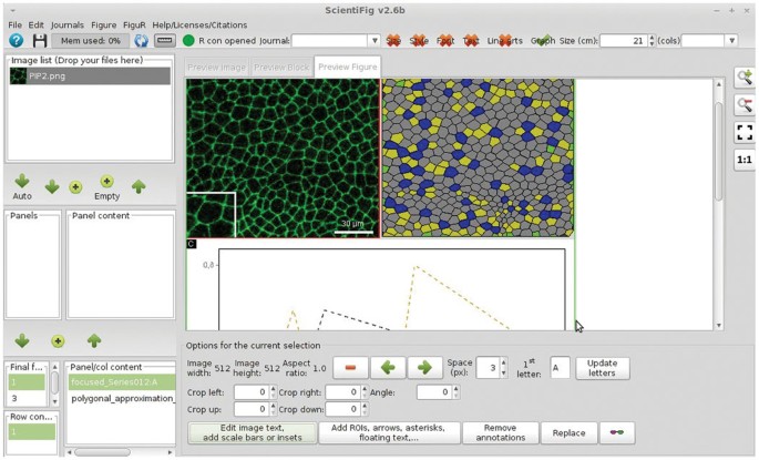 ScientiFig: a tool to build publication-ready scientific figures 