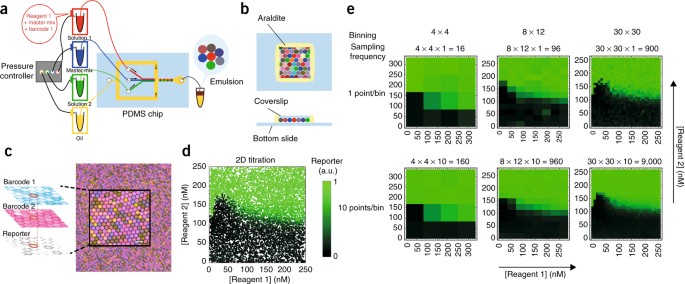 Massively Parallel And Multiparameter Titration Of Biochemical Assays With Droplet Microfluidics Nature Protocols