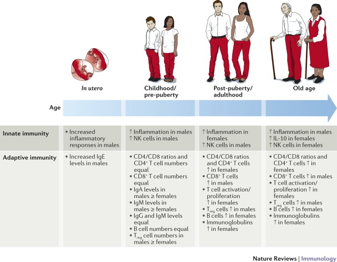 Sex differences in immune responses | Nature Reviews Immunology