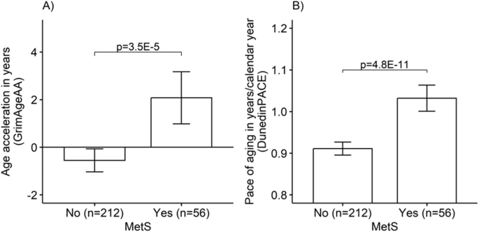 Metabolic syndrome and epigenetic aging: a twin study