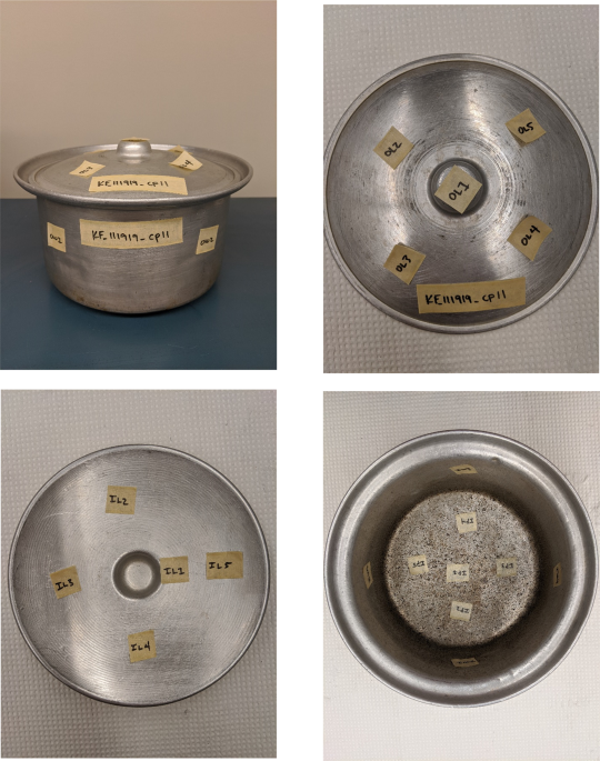 Aluminum measuring cup 1/4 Liter 250 ml, 1940s