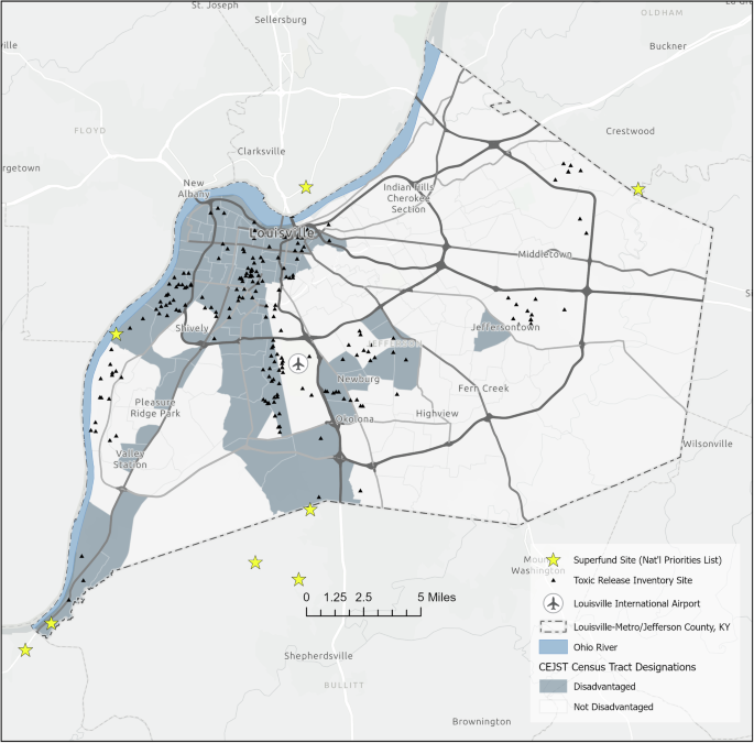 An environmental vulnerability index framework supporting targeted public health interventions at the census tracts level