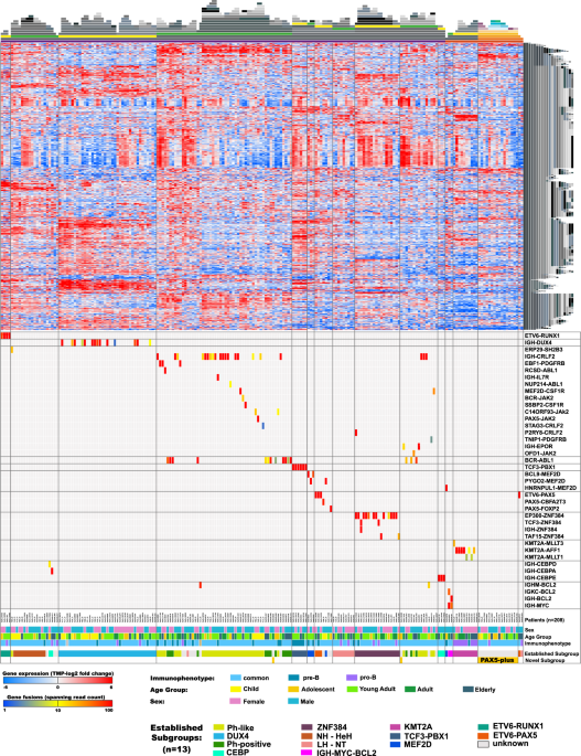 PAX5 biallelic genomic alterations define a novel subgroup of B-cell  precursor acute lymphoblastic leukemia | Leukemia