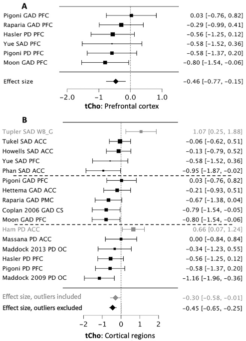 Úzkosť a mozog: Metaanalýza odhalila zníženú hladinu cholínu v kôre mozgu
