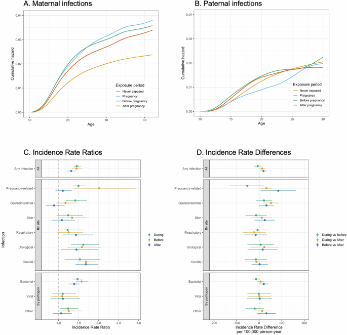 Association between maternal infections during pregnancy and offspring suicide risk: A national cohort study - Molecular Psychiatry