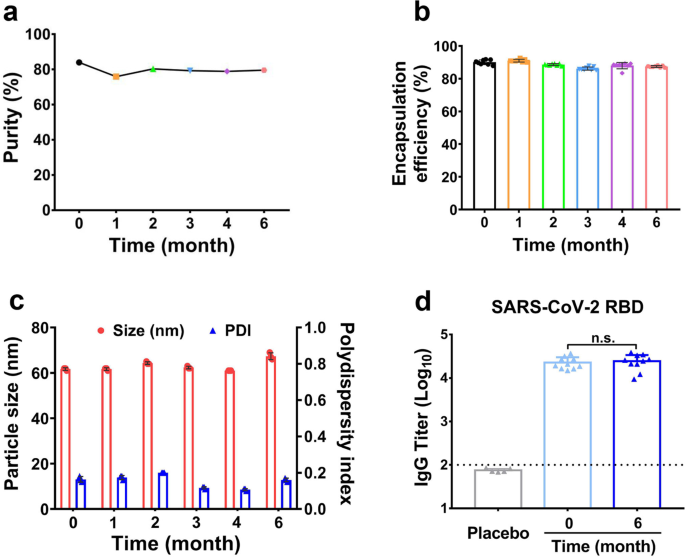Long-term stability and protection efficacy of the RBD-targeting COVID-19  mRNA vaccine in nonhuman primates | Signal Transduction and Targeted Therapy