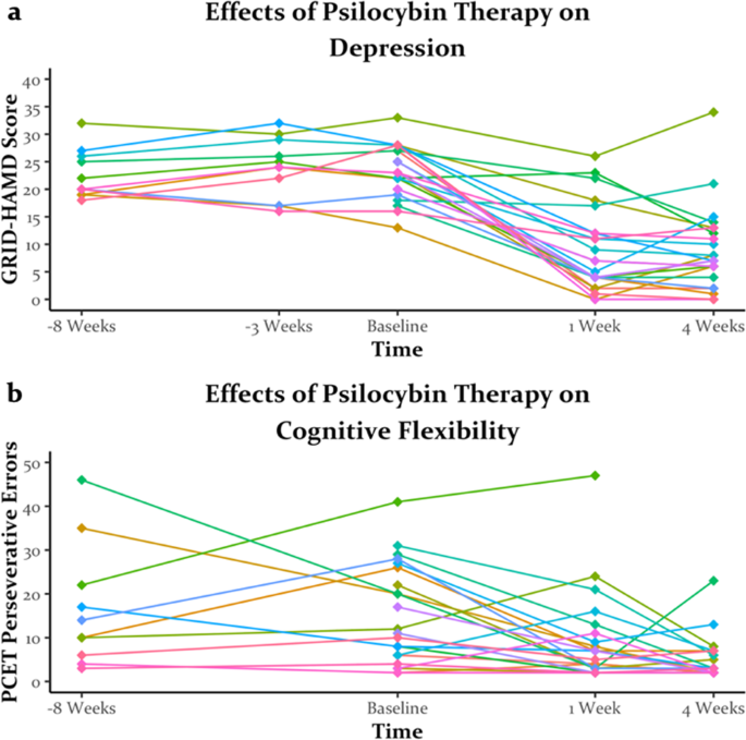 Psilocybin therapy increases cognitive and neural flexibility in patients with major depressive disorder - Translational Psychiatry