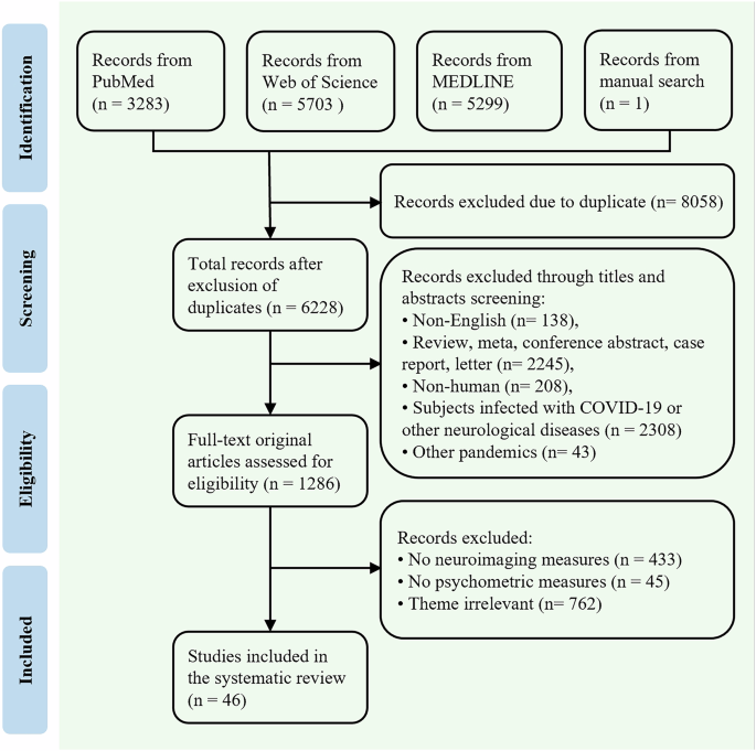 Neuroimaging insights into the psychosocial impact of the COVID-19 pandemic: a systematic review