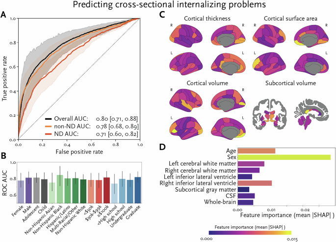 Predicting Internalizing Issues in Youth Through Brain Structure Analysis with Deep Learning